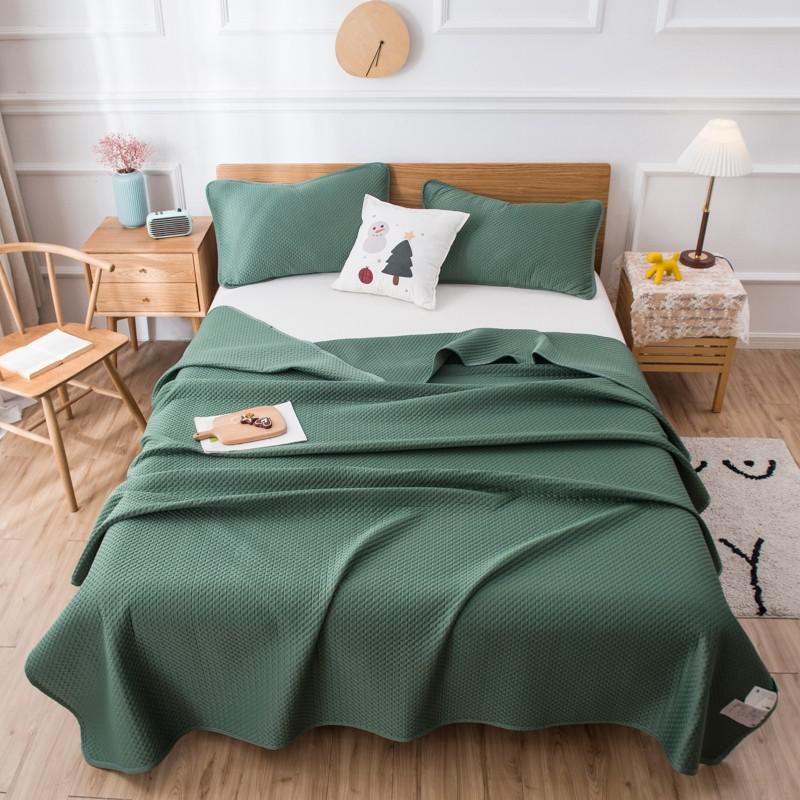 Soft Embossed Solid Color Bedspread