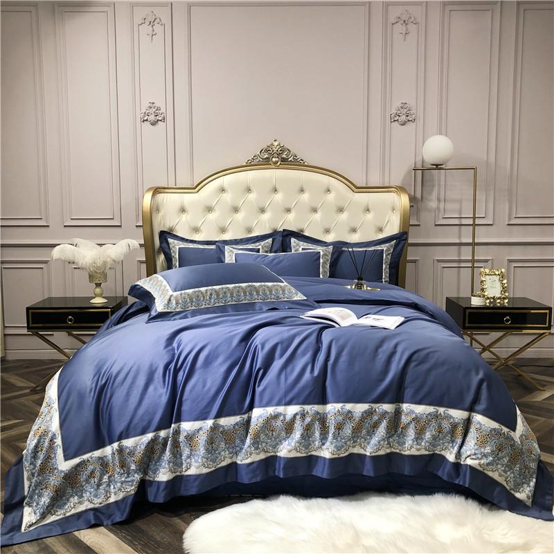 Crown Patchwork Duvet Cover Set