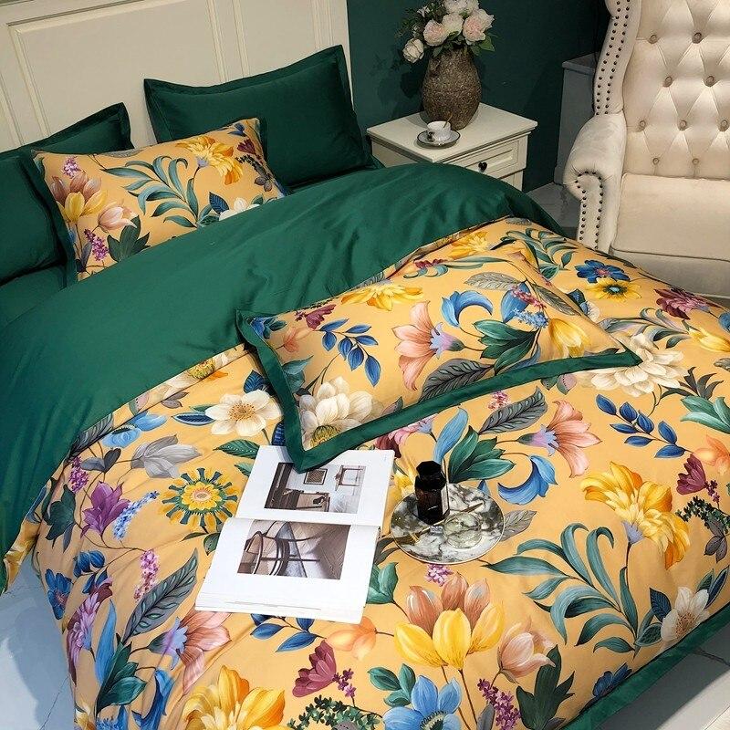 Botanical Floral Duvet Cover