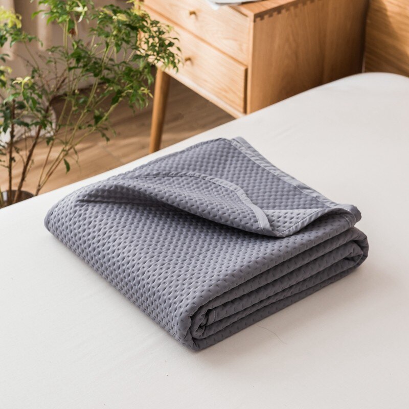 Soft Embossed Solid Color Bedspread