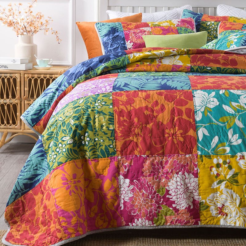 Handmade Quilted Patchwork Bedspreads