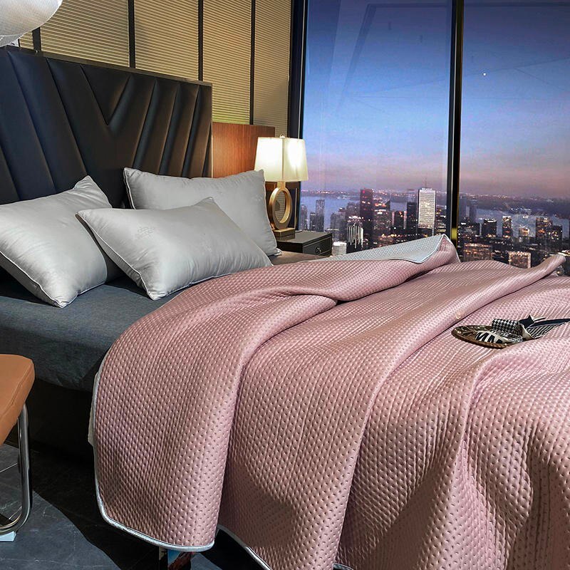 Lightweight Summer Silky Soft Bedspread