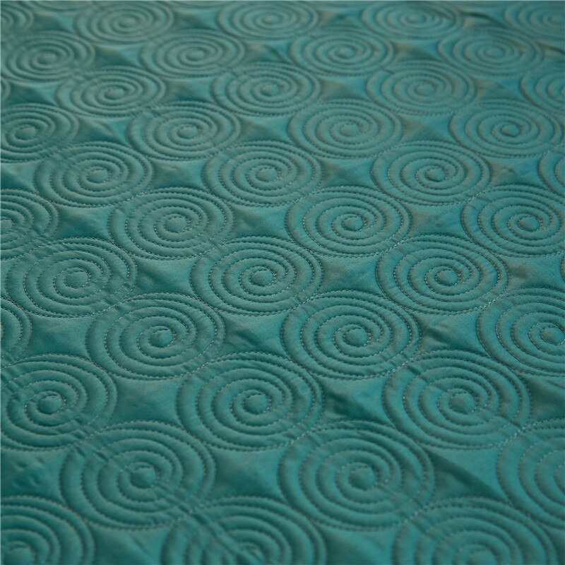 Solid Color Quilted Thick Bedspread