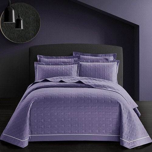 Luxury Cotton Quilted Bedspread