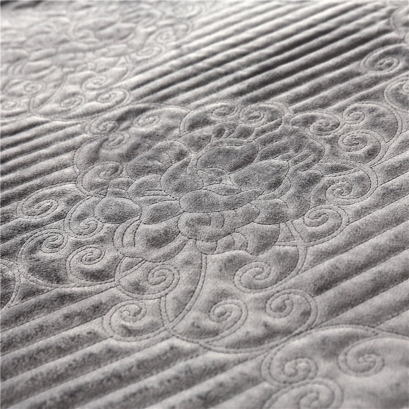 Fleece Quilted Ultra Soft Bedspread