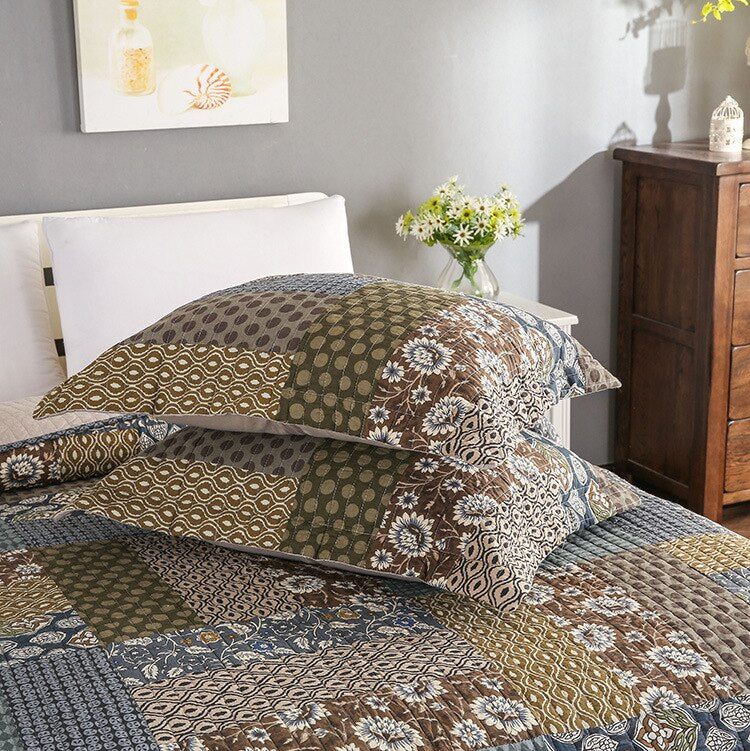 Shabby Chic Reversible Bedspread