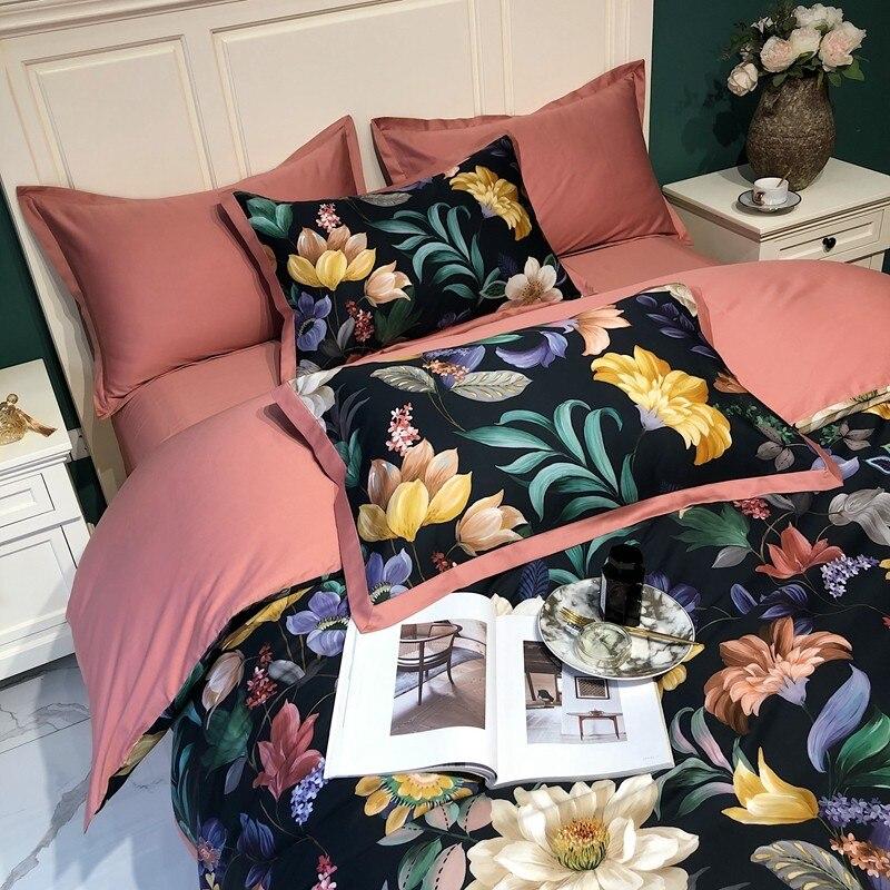 Botanical Floral Duvet Cover.