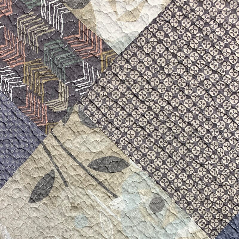 Floral Handmade Patchwork Bedspreads