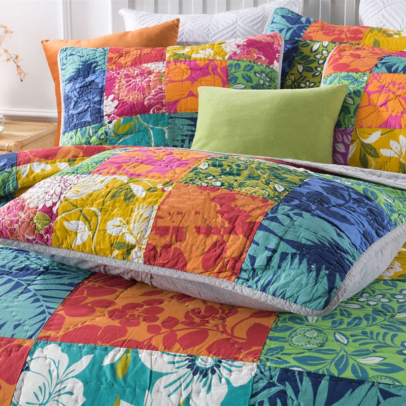 Handmade Quilted Patchwork Bedspreads