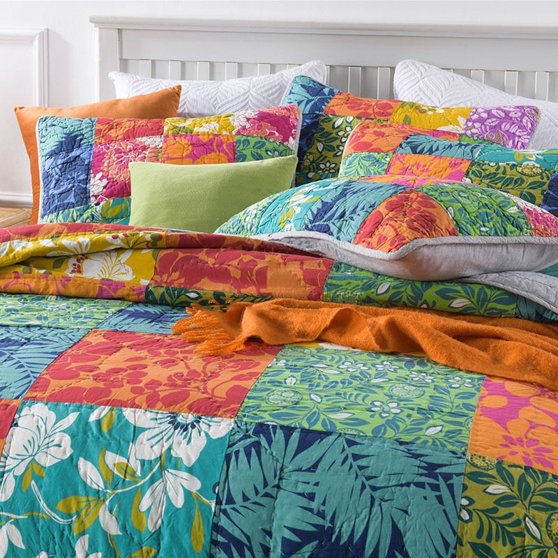 Handmade Quilted Patchwork Bedspreads