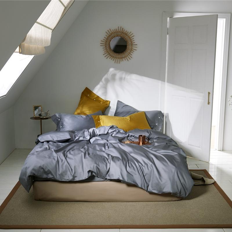 Bright Color Egyptian Cotton Bedding Set - Decorstylish
