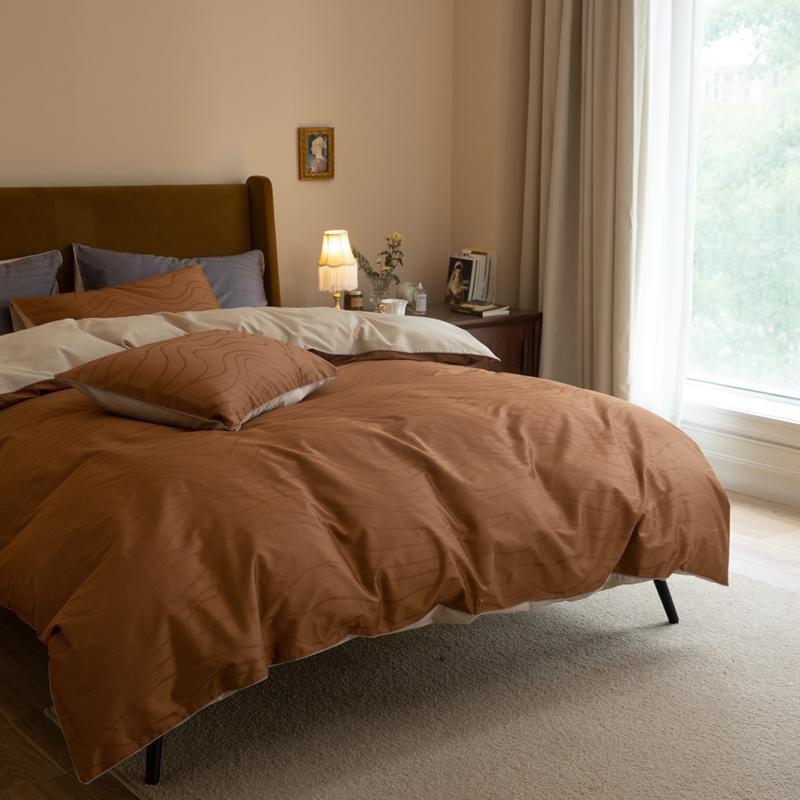 Reversible Jacquard Bedding Set - Decorstylish