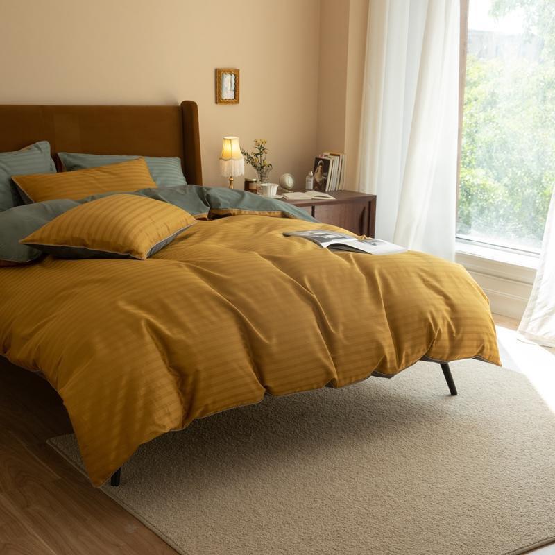 Reversible Jacquard Bedding Set - Decorstylish