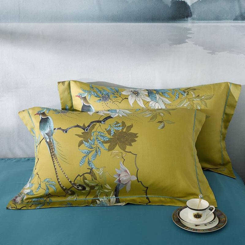 Yellow Chic Blossom Bedding Set - Decorstylish