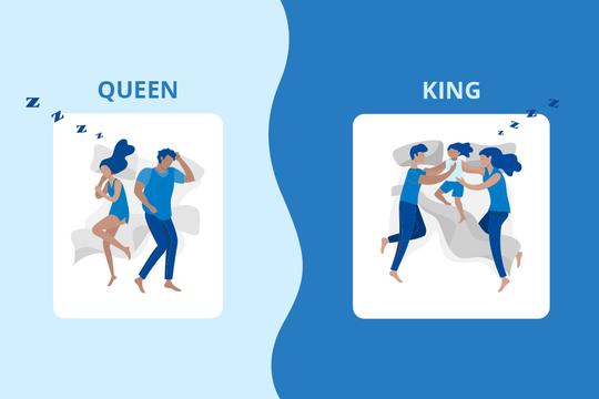 King Size vs Queen Size Bed