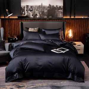 600TC Egyptian Cotton Bedding Set | Duvet Cover set | Fitted Sheet | Bedsheet | Pillowcases |
