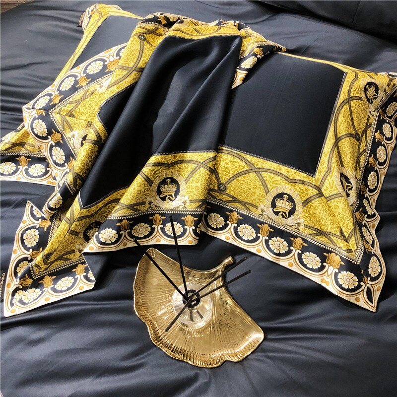 Crown Patchwork Duvet Cover Set