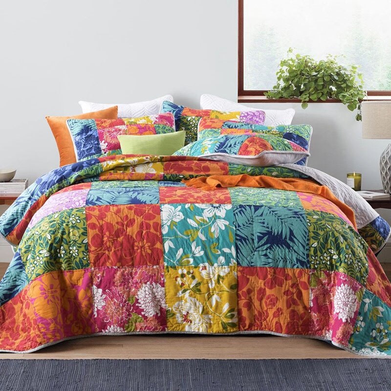 Handmade Quilted Patchwork Bedspreads