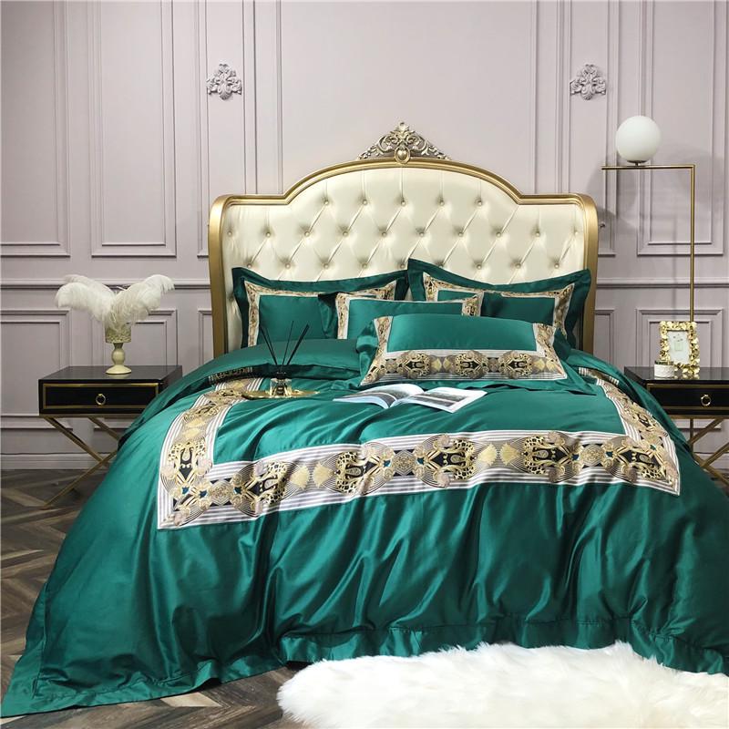 Crown Patchwork Duvet Cover Set