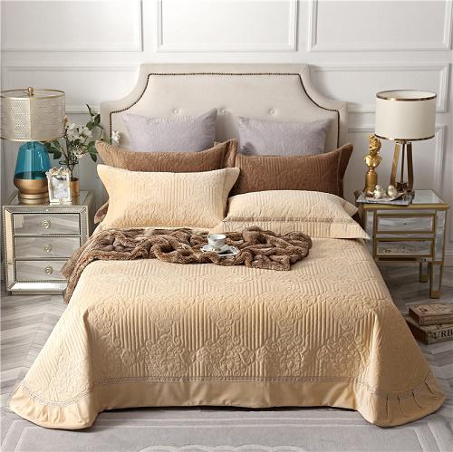 Fleece Quilted Ultra Soft Bedspread