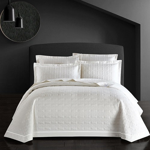 Luxury Cotton Quilted Bedspread